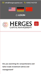 Mobile Screenshot of hergescapital.com